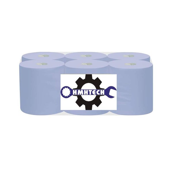 ECO Putzpapierrolle blau (VPE's 1 oder 6 Stück)