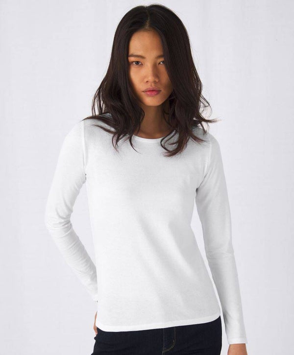 Damen T-Shirt, langarm, Größen 3XL (schwere Ausführung)