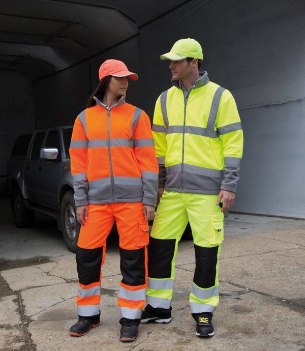 Unisex Warnschutz-Bundhosen, Größen XS - 4XL