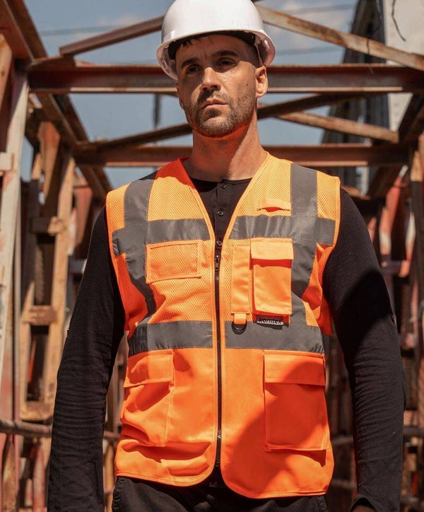 Warnschutzweste Hi-Vis MULTI, Größen S - 5XL