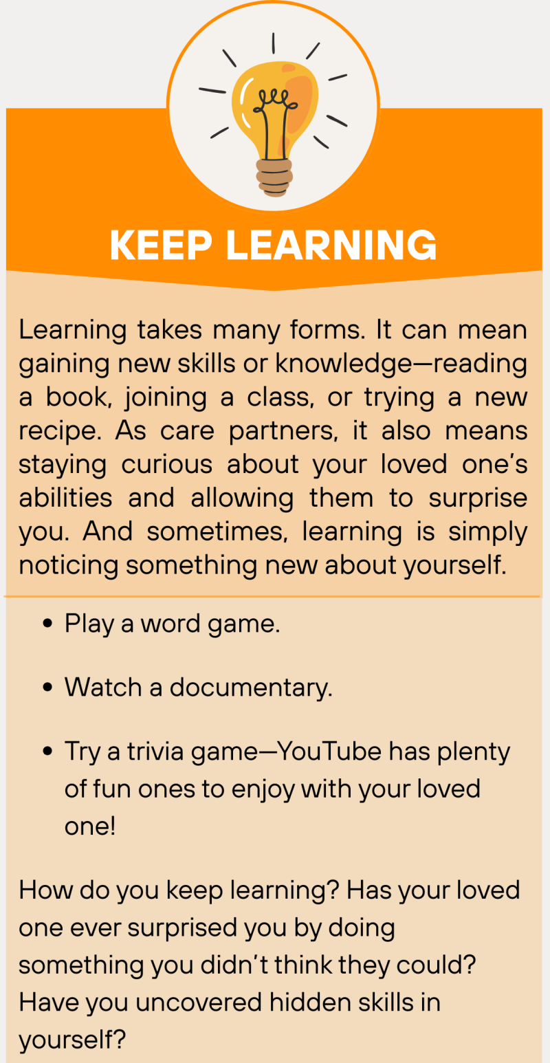 Keep Learning -- The text is too long for description. Please press play for an audio descritpion / reading of the image.