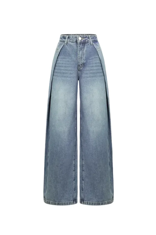folded jeans