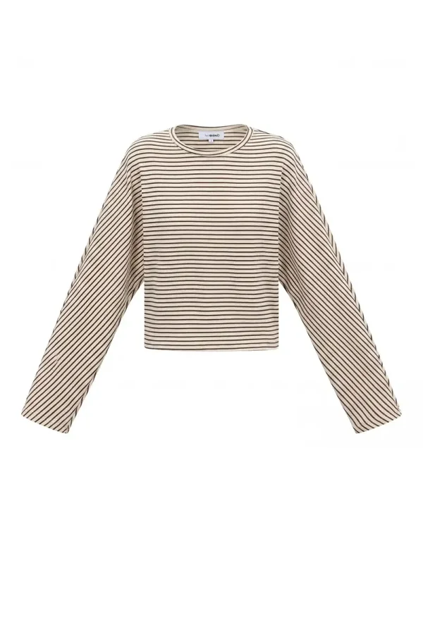 striped it top