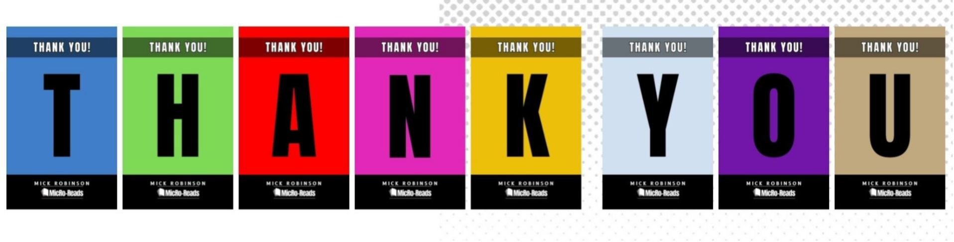 MicRo-Reads - Thank you image