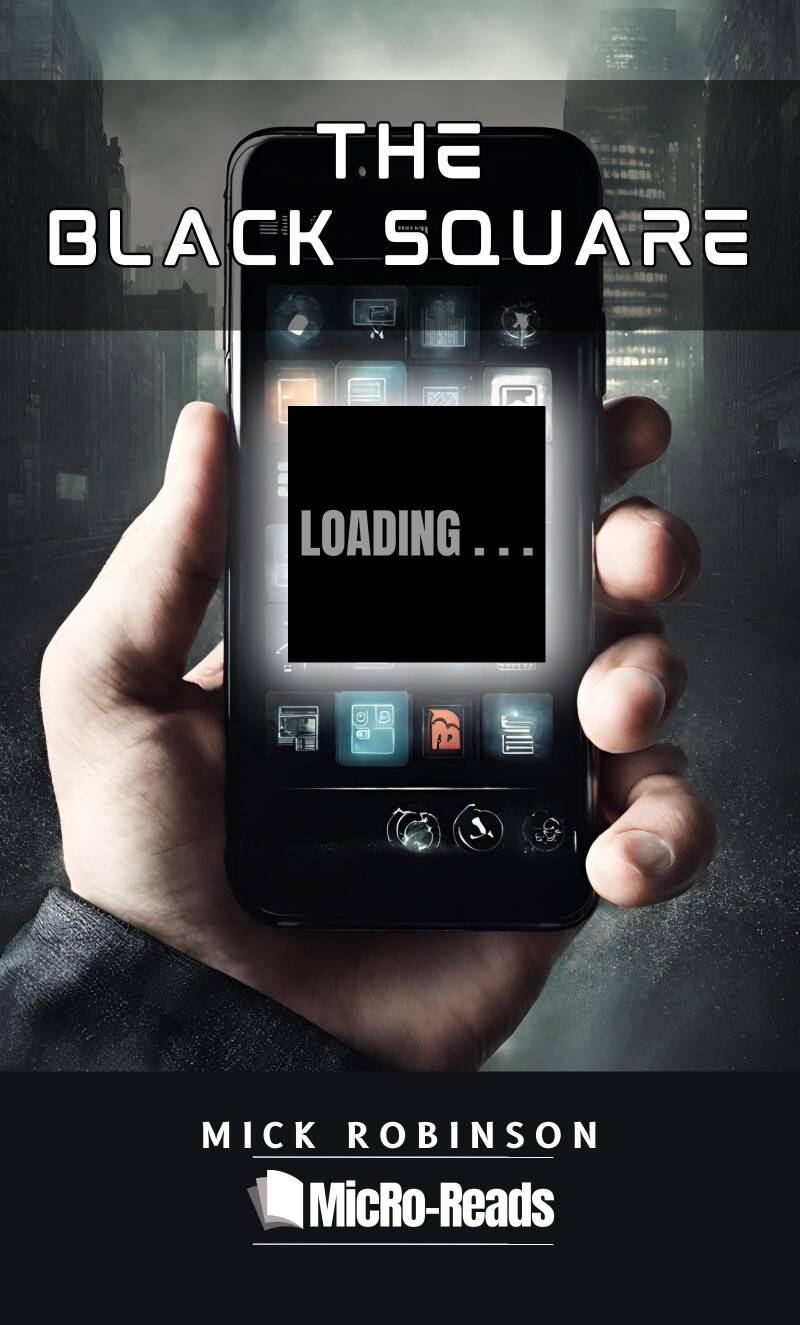 MicRoReads - THE BLACK SQUARE FRONT COVER