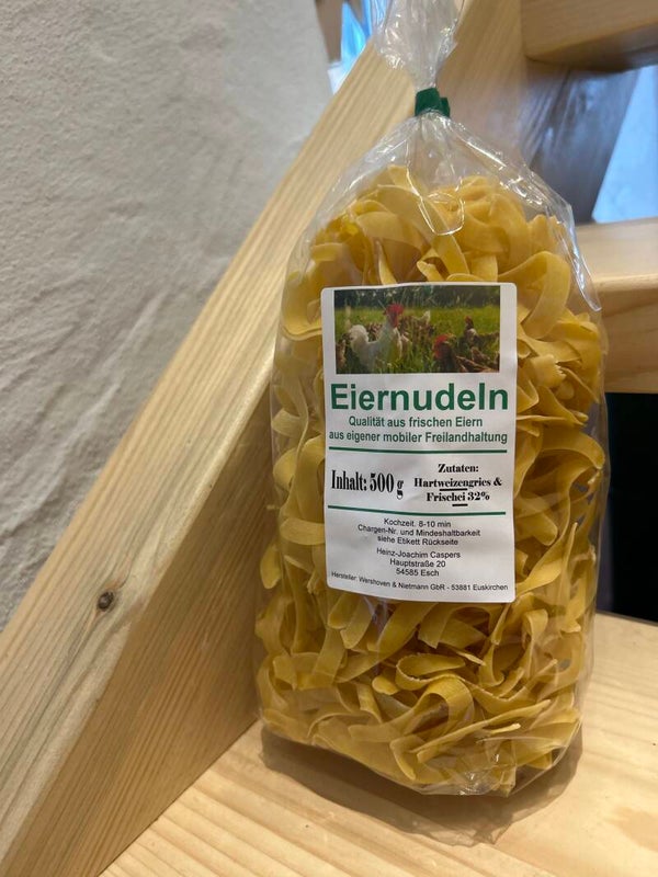 Eiernudel Probierpakung
