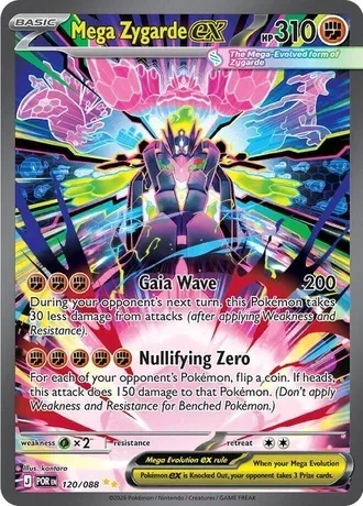 #8 Mega Zygarde ex (POR 120) Peppi Collect