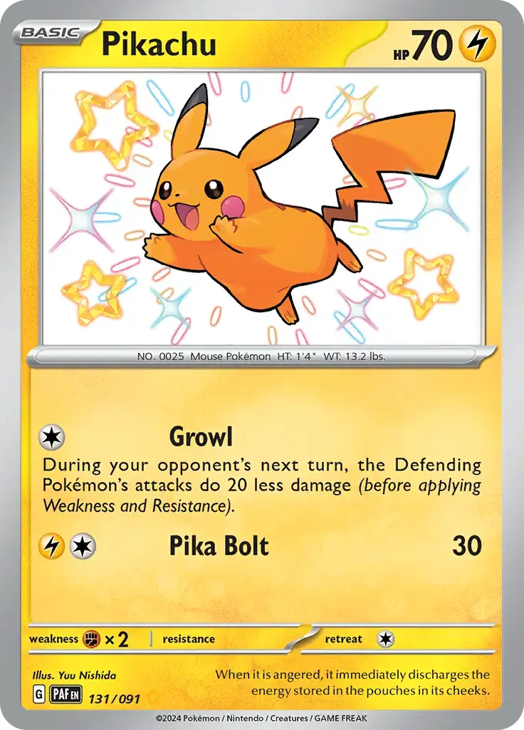 #4 Pikachu 131/091 (Shiny Rare) - Peppi Collect