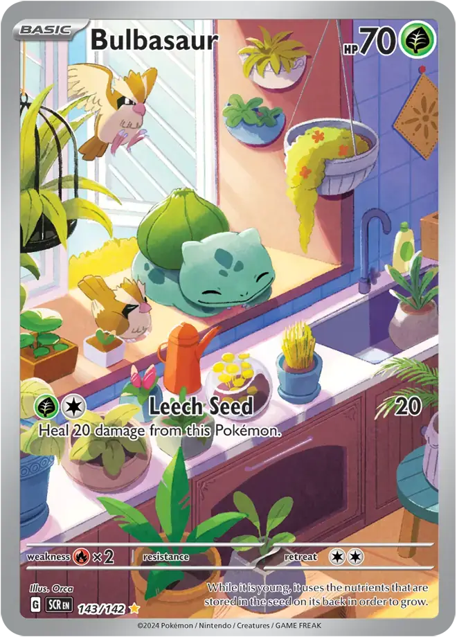#2 Bulbasaur 143/142 (Illustration Rare) - Peppi Collect