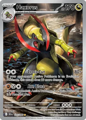#10 Haxorus 147/086 (Illustration Rare) Peppi Collect