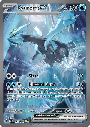 #5 Kyurem ex 165/086 (Special Illustration Rare) - Peppi Collect