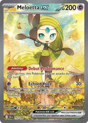 #9 Meloetta ex 167/086 (Special Illustration Rare) - Peppi Collect