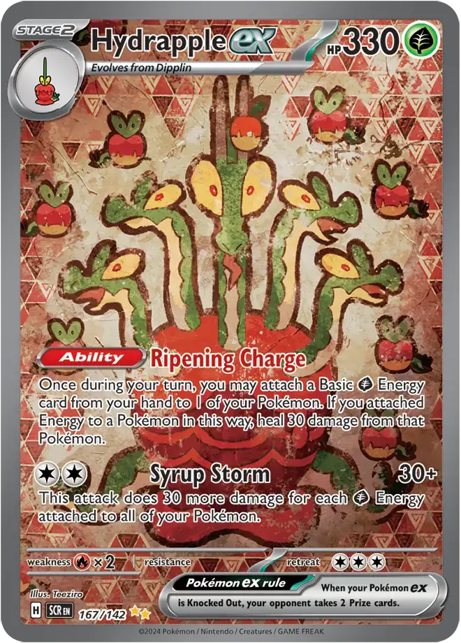 #6 Hydrapple EX 167/142 (Special Illustration Rare) - Peppi Collect