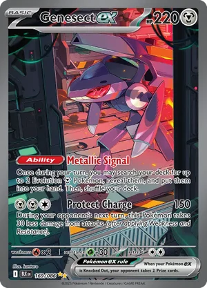 #7 Genesect ex 169/086 (Special Illustration Rare) Peppi Collect
