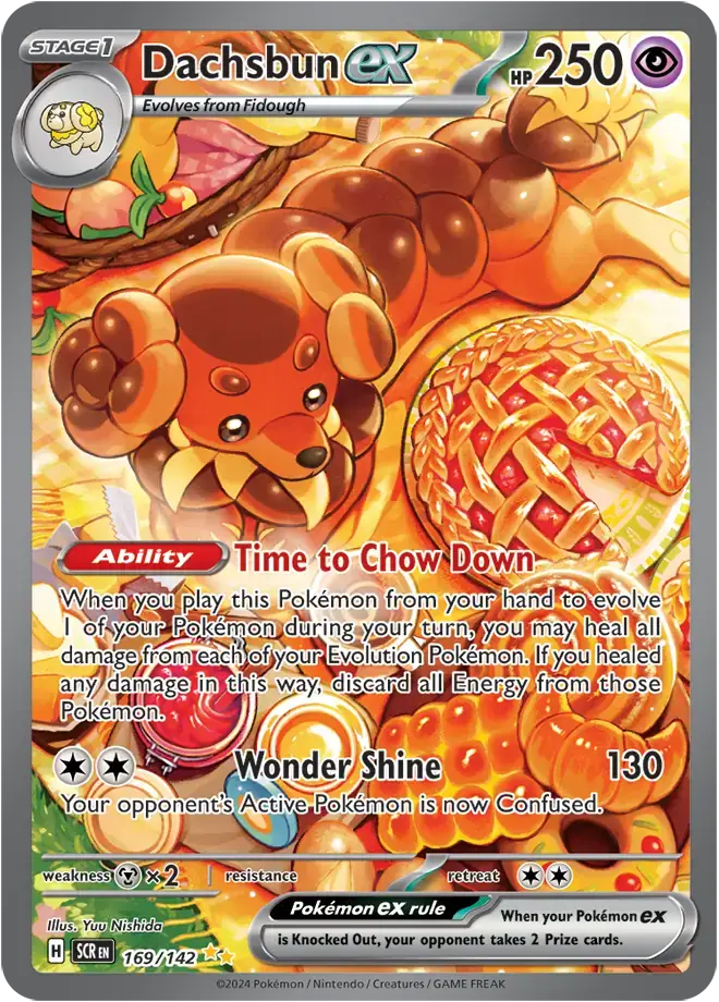 #4 Dachsbun EX 169/142 (Special Illustration Rare) - Peppi Collect