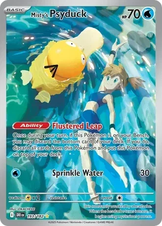 #6 Misty's Psyduck (DRI 193) Peppi Collect
