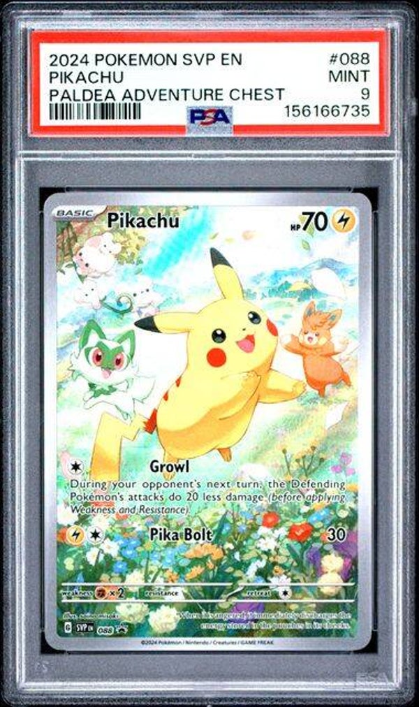 Pikachu #088 SVP Promo PSA 9