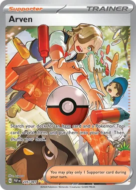 #8 Arven 235/091 (Special Illustration Rare) - Peppi Collect