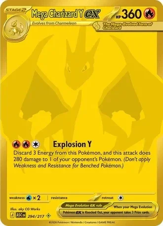 #8 Mega Charizard Y ex (ASC 294) Peppi Collect