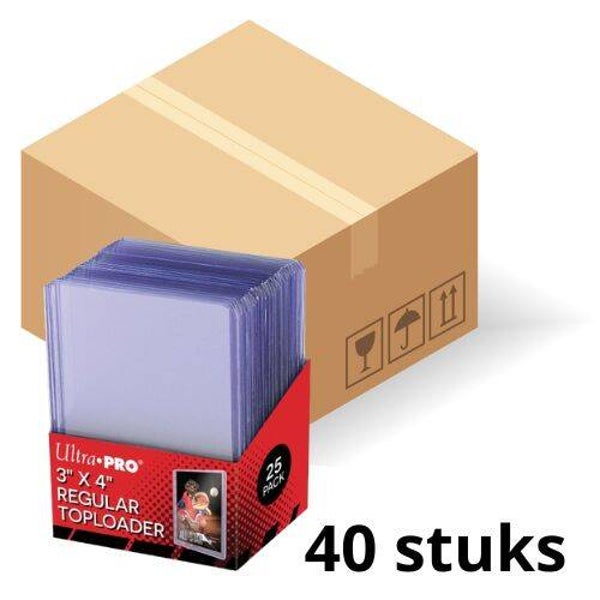 Ultra Pro Regular Toploader Case (40 Pakjes van 25 Stuks)