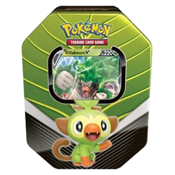 Pokemon Galar Partners Tin Rillaboom V Tin