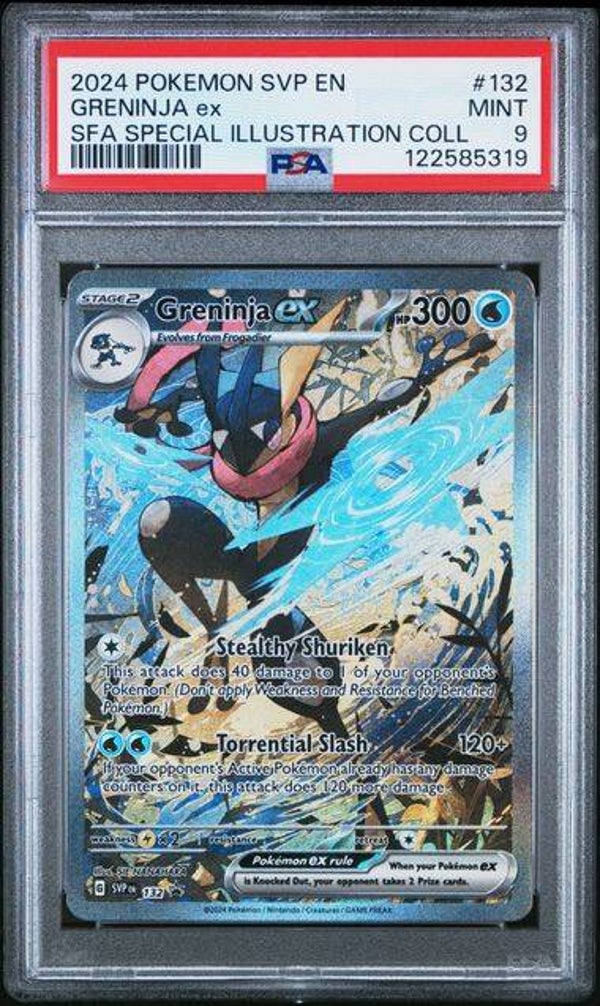 Greninja SVP132 PSA 9 #122585319