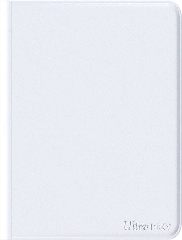 Ultra Pro Vivid 9 Pocket Zippered Pro Binder White