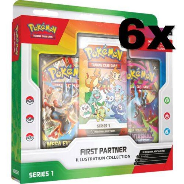 First Partner Series 1 sealed case (6 stuks)