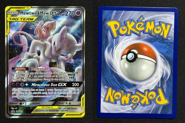 Mewtwo & Mew GX (SM 191) Near Mint