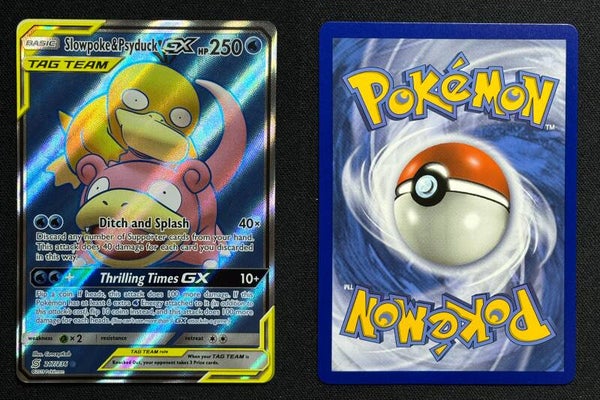 Slowpoke & Psyduck GX (UNM 217) Near Mint