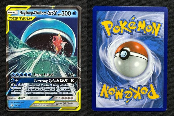 Magikarp & Wailord GX (SM 166) Excellent