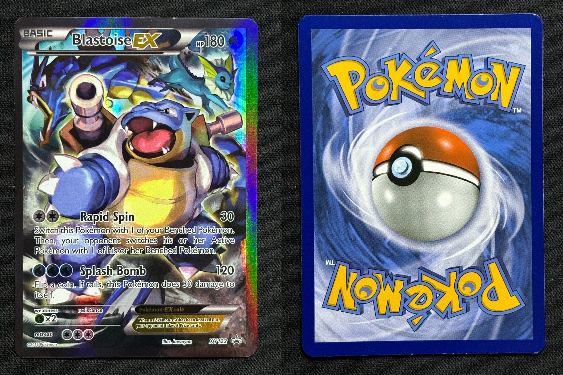 Blastoise EX (XYPR 122) Excellent