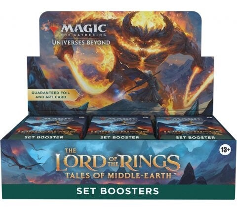 Lord Of The Rings Tales of Middle-earth Set Booster Box Magic: The Gathering