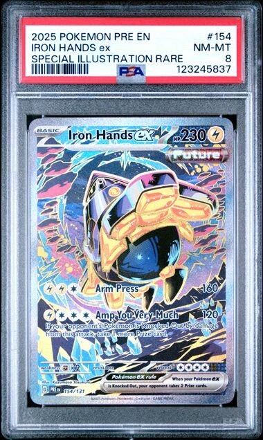 Iron Hands #154 PSA 8 #123245837