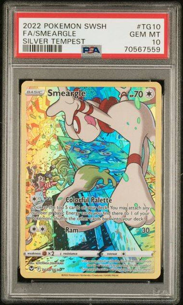 Smeargle TG10 PSA 10 #70567559