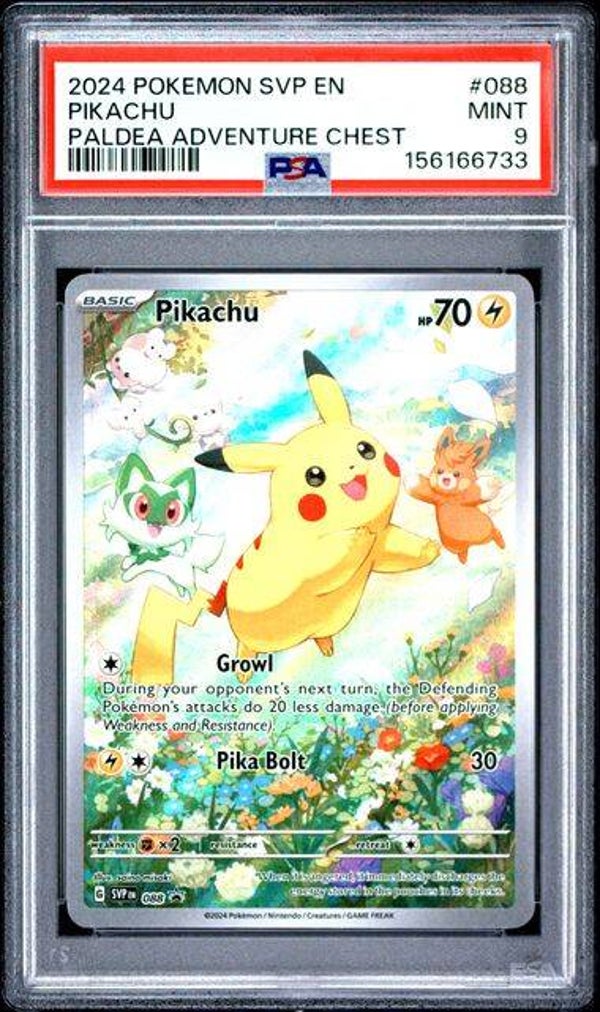 Pikachu #088 SVP Promo PSA 9