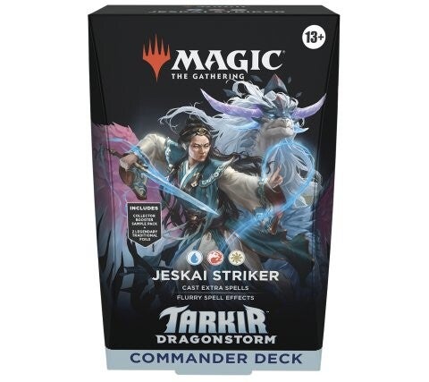 Tarkir: Dragonstorm Commander Deck: Jeskai Striker Magic The Gathering