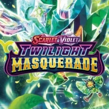 Pokemon Twilight Masquerade logo en banner