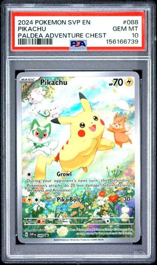Pikachu #088 SVP Promo PSA 10