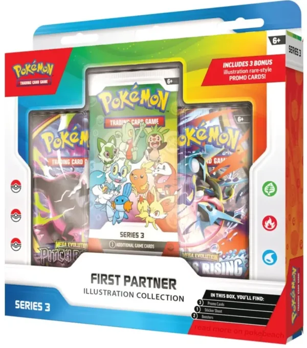 Pokemon First Partner Illustration Collection Series 3