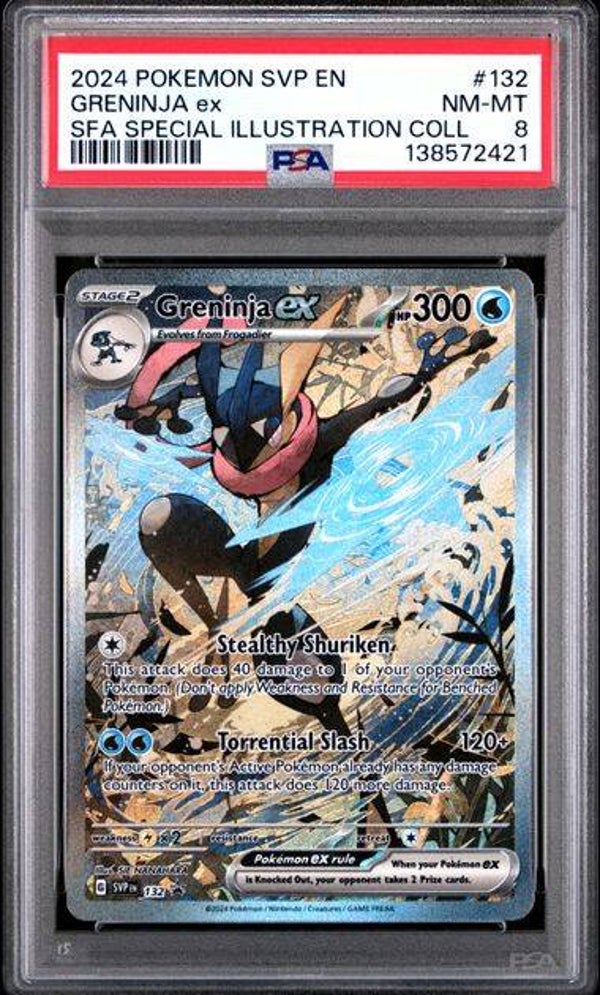 Greninja SVP132 Promo PSA 8 #138572421