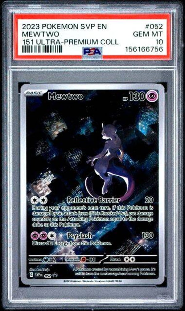 Mewtwo #052 SVP Promo PSA 10