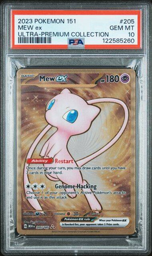 Mew EX Metal #205 PSA 10 #122585260