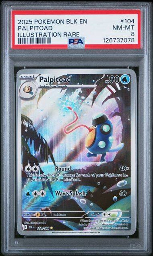 Palpitoad #104 PSA 8 #126737078