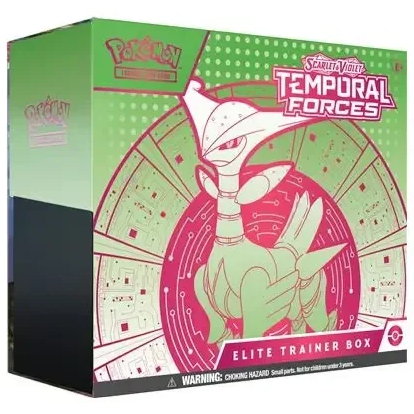 Pokemon Temporal Forces Elite Trainer Box Iron Leaves