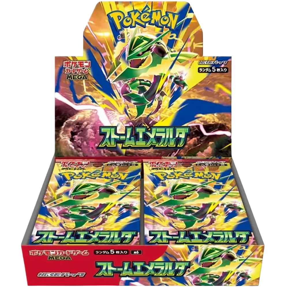 Pokemon Storm Emeralda Booster Box Japans