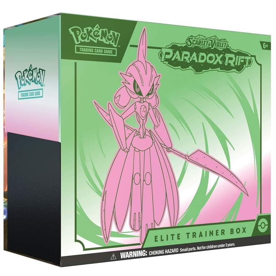 Pokemon Paradox Rift Elite Trainer Box Iron Valiant