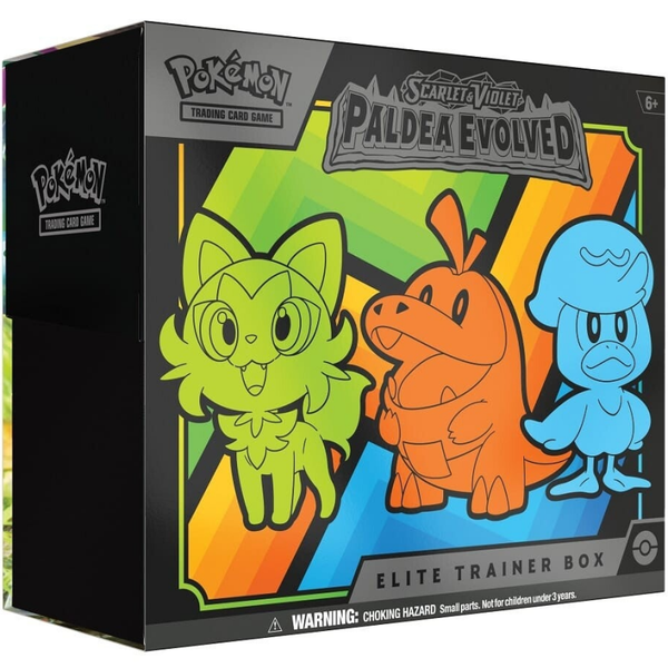 Pokemon Paldea Evolved Elite Trainer Box (zie foto's)