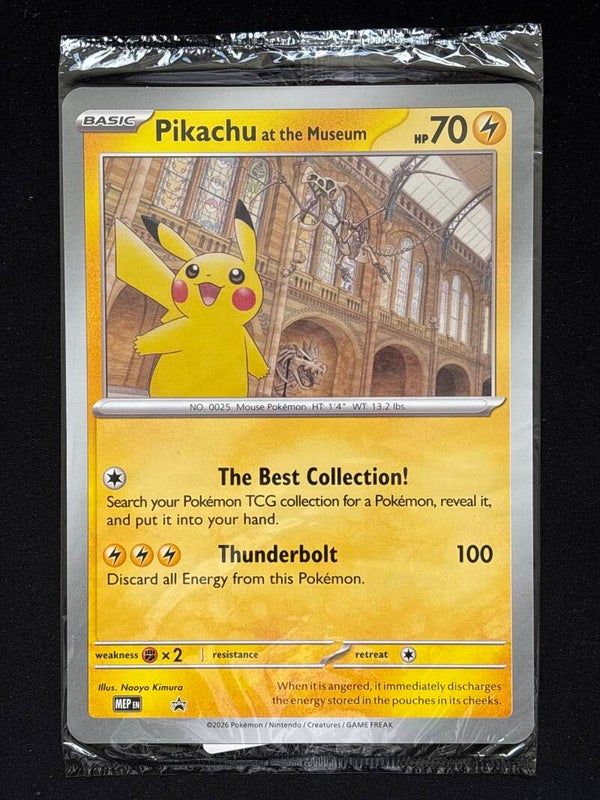 Pikachu at the Museum Jumbo (Sealed)