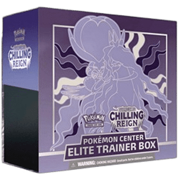 Pokemon Center Chilling Reign ETB Shadow Rider (nette conditie)